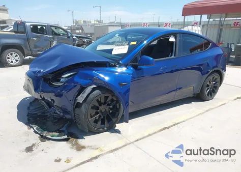 2021 Tesla Model Y из США, поврежденный, VIN 5YJYGDEE3MF196663